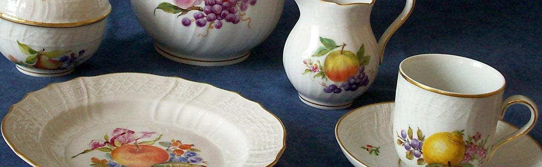 Dresden Porcelain  dinnerware