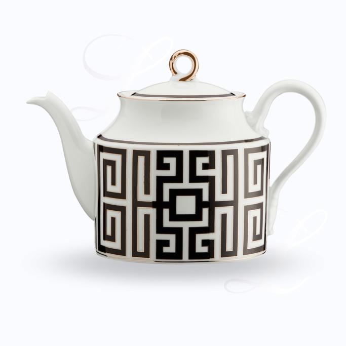Richard Ginori Labirinto Nero teapot small 