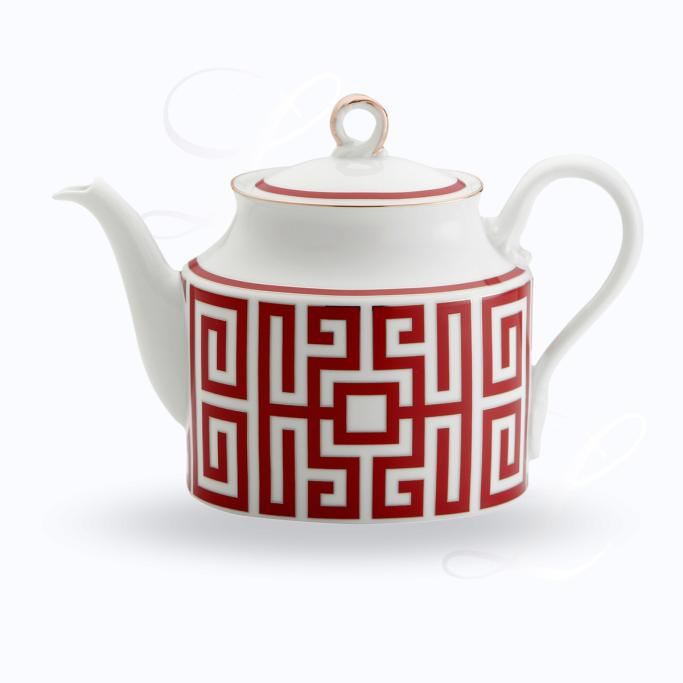 Richard Ginori Labirinto Scarlatto teapot small 