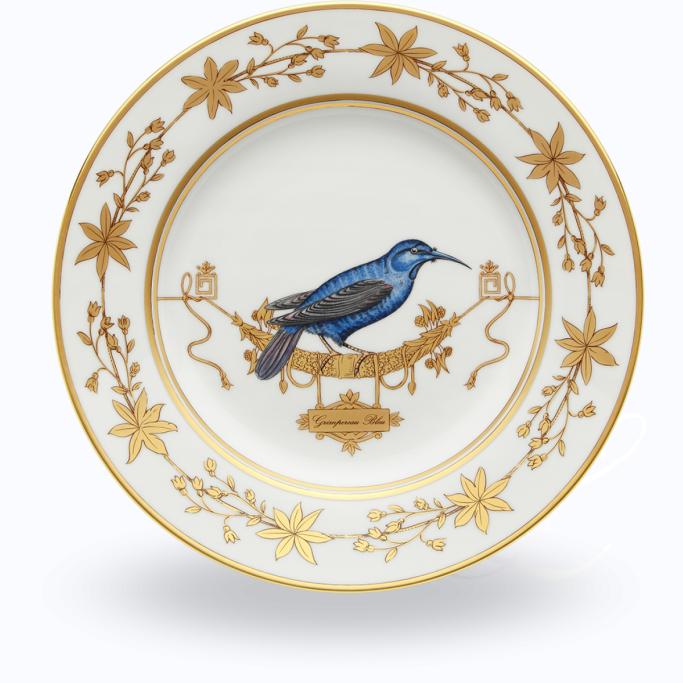 Richard Ginori Voliere dinner plate Grimpereau Bleu