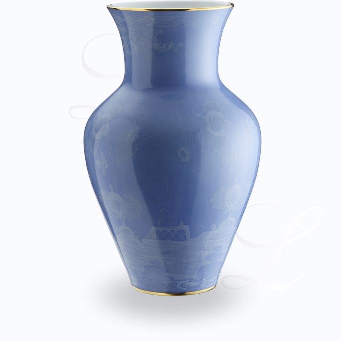 Richard Ginori Oriente Italiano Pervinca Gold vase 25 cm Ming
