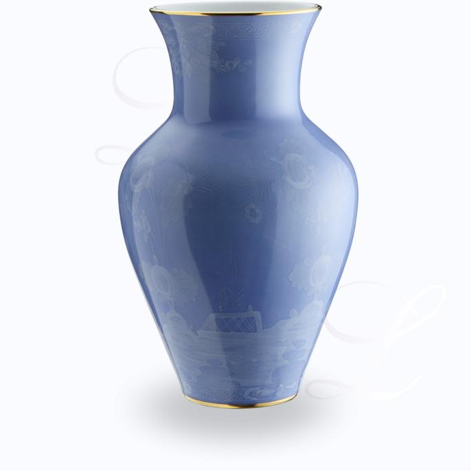 Richard Ginori Oriente Italiano Pervinca Gold vase 30 cm Ming