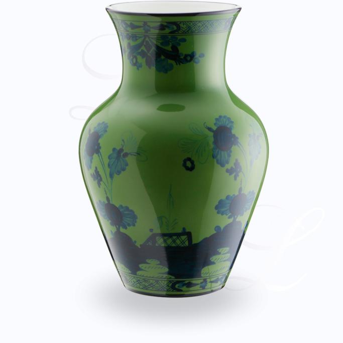 Richard Ginori Oriente Italiano Malachite Richard Ginori Oriente Italiano Malachite  Vase Ming 25 cm  Porzellan