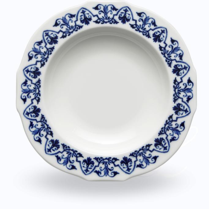 Richard Ginori Babele Blue soup plate Duchessa