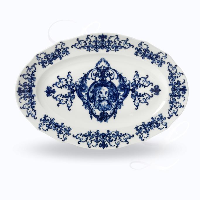 Richard Ginori Babele Blue platter oval 37 cm Duchessa