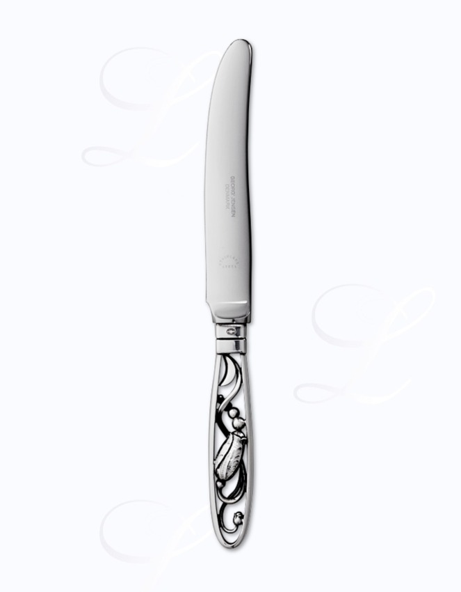 Georg Jensen Blossom Magnolia cake knife    hollow handle 