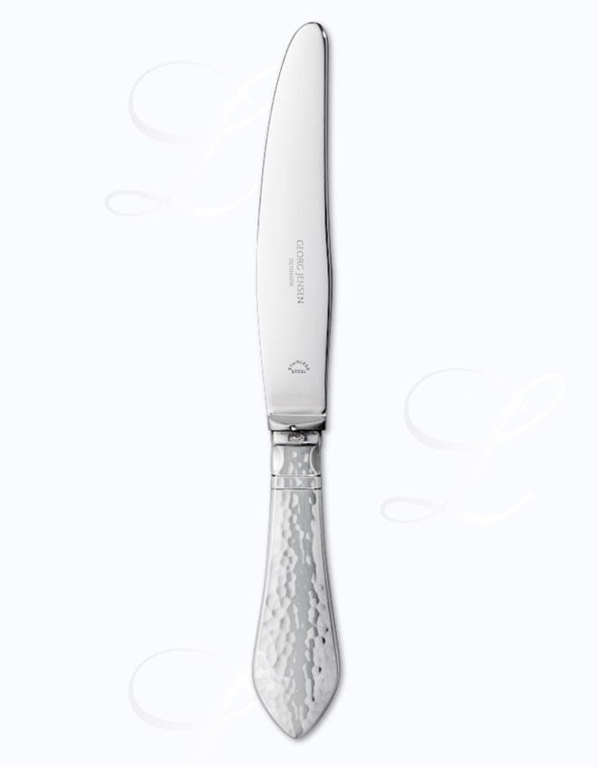 Georg Jensen Continental dessert knife hollow handle kurzer Griff