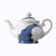 Reichenbach Blue Flou teapot small 