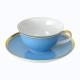 Reichenbach Colour I Blau teacup w/ saucer 