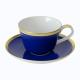Reichenbach Colour III Königsblau cappuccino cup w/ saucer 