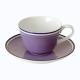 Reichenbach Colour Sylt Flieder cappuccino cup w/ saucer 