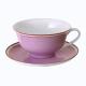 Reichenbach Colour Sylt Violett breakfast cup w/ saucer 