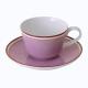 Reichenbach Colour Sylt Violett cappuccino cup w/ saucer 