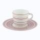 Raynaud Attraction Rose coffee cup w/ saucer 