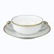 Raynaud Fontainebleau Or soup bowl   w/ saucer 