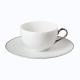 Raynaud Mineral Platine teacup w/ saucer large 