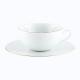 Raynaud Monceau Or breakfast cup w/ saucer 