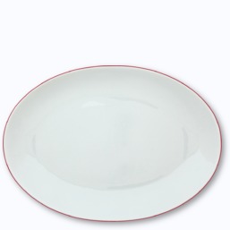 Raynaud Monceau Rouge Vermillon dinnerware collection