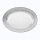 Raynaud Tolede Platine Blanc platter oval 