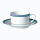Raynaud Tropic Bleu teacup w/ saucer large 