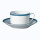 Raynaud Tropic Bleu breakfast cup w/ saucer 