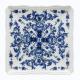 Richard Ginori Babele Blue plate square 21 cm 