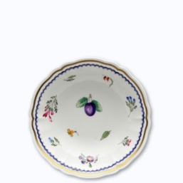 Le noble - Ginori 1735 / Richard Ginori Italian Fruits (Flower) / Antico  Plate 21cm