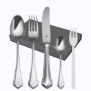Berndorf Royal Chippendale dinner set 30 pcs hollow handle 
