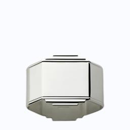 Robbe & Berking Art Deco  Serviettenring   Silberauflage