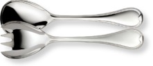  Classic Faden Robbe & Berking Classic Faden  Salatbstk mittel 2 tlg.   Silberauflage