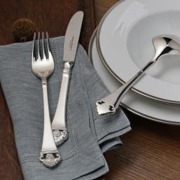 Robbe & Berking Besteck Rosenmuster