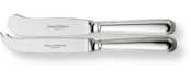  Französisch Perl butter + cheese knives  hollow handle 