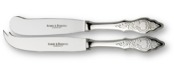  Ostfriesen butter + cheese knives  hollow handle 