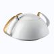 Rosenthal TAC Skin Gold Rosenthal TAC Skin Gold  Terrine   Porzellan