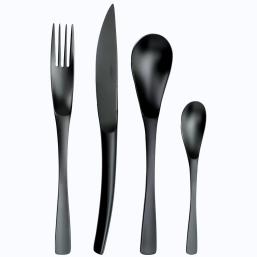 Guy Degrenne Besteck XY Black matt