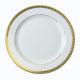 Christofle Malmaison Or dessert plate 