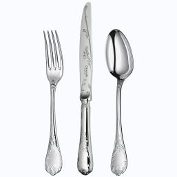 Christofle cutlery Marly gravée