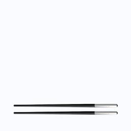 pair Japanese chopsticks noir pair Japanese chopsticks noir