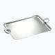 Christofle Vertigo  tray large with handles 