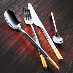 Villeroy & Boch cutlery Ella teilvergoldet