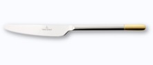  Ella teilvergoldet table knife monobloc 