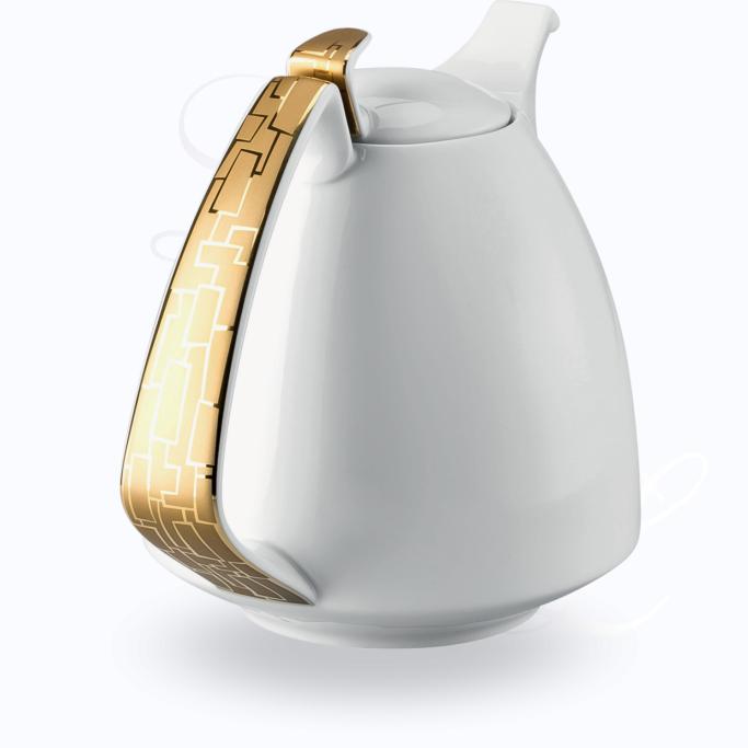 Rosenthal TAC Skin Gold Rosenthal TAC Skin Gold  Kaffeekanne   Porzellan