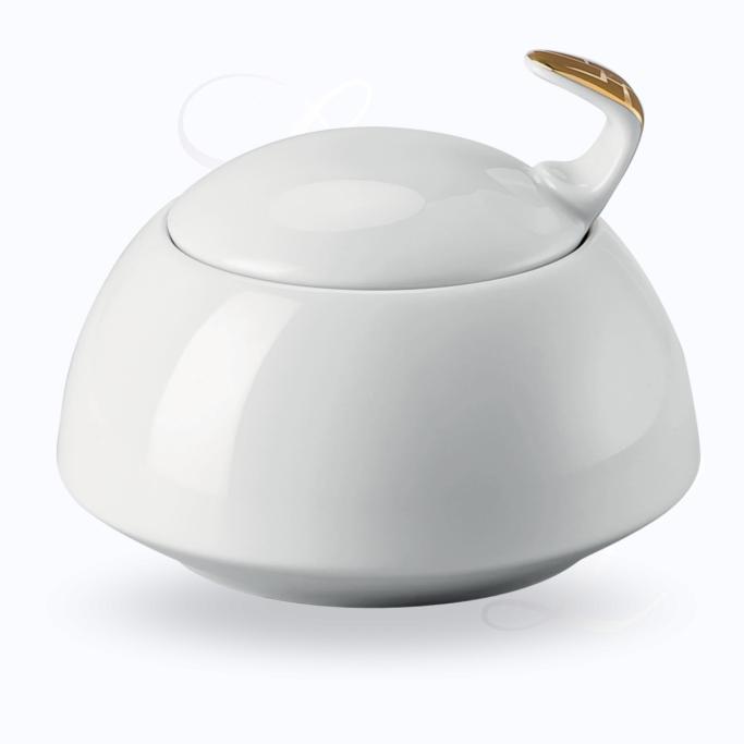 Rosenthal TAC Skin Gold Rosenthal TAC Skin Gold  Zuckerdose   Porzellan