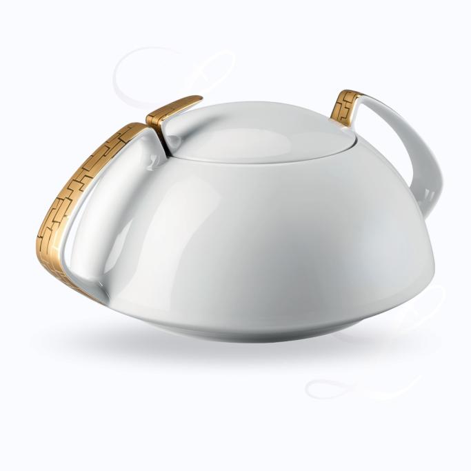 Rosenthal TAC Skin Gold Rosenthal TAC Skin Gold  Terrine   Porzellan