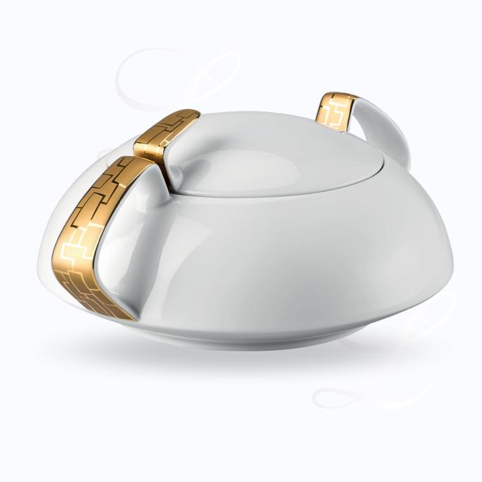 Rosenthal TAC Skin Gold Rosenthal TAC Skin Gold  Gemüseterrine   Porzellan