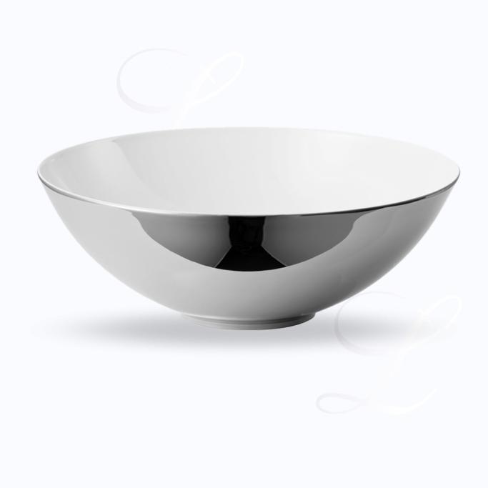 Rosenthal TAC  Gropius Skin Platin Rosenthal TAC  Gropius Skin Platin  Servierschale  26 cm  Porzellan