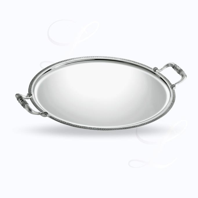 Christofle Malmaison oval tray with handles 