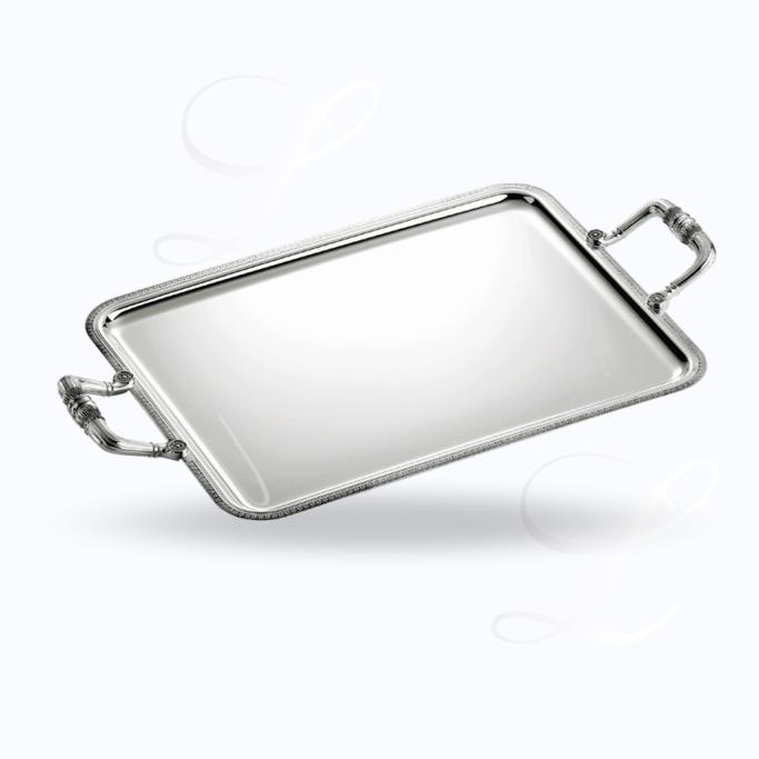 Christofle Malmaison  tray large with handles 