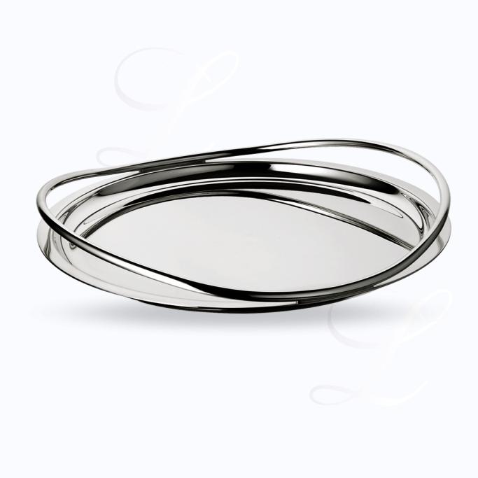 Christofle Vertigo  round tray 