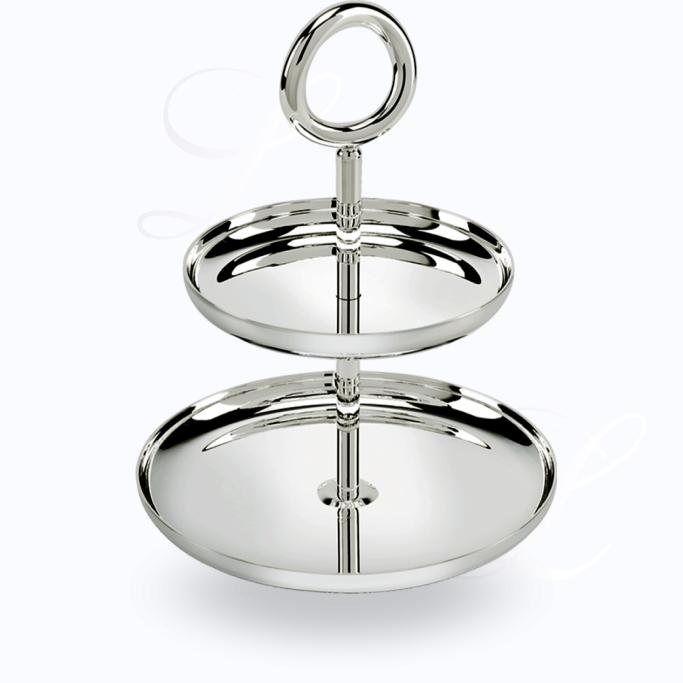 Christofle Vertigo cake stand small 